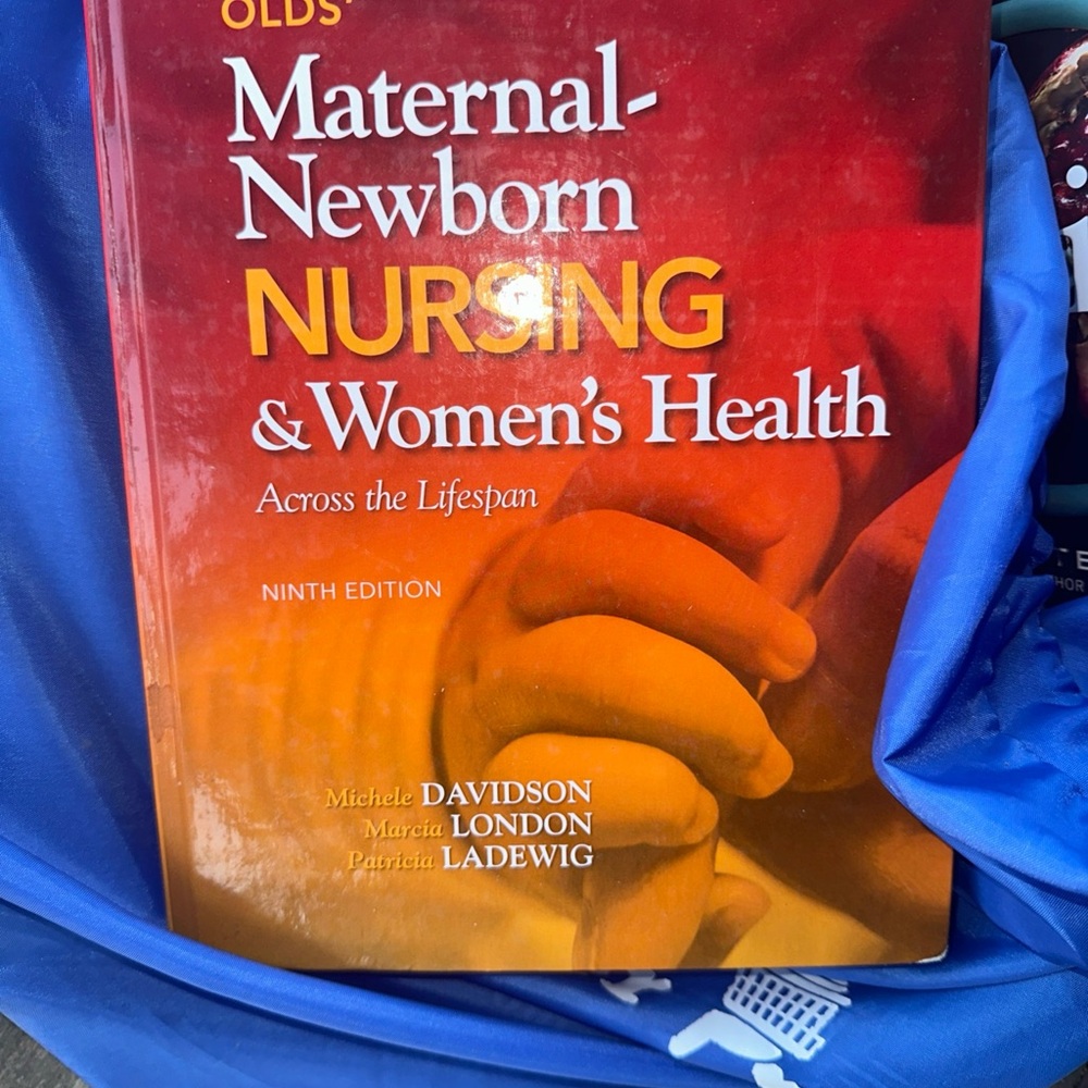 Olds' Maternal-Newborn Nursing & Women's Health Textbook - Red/Orange Cover